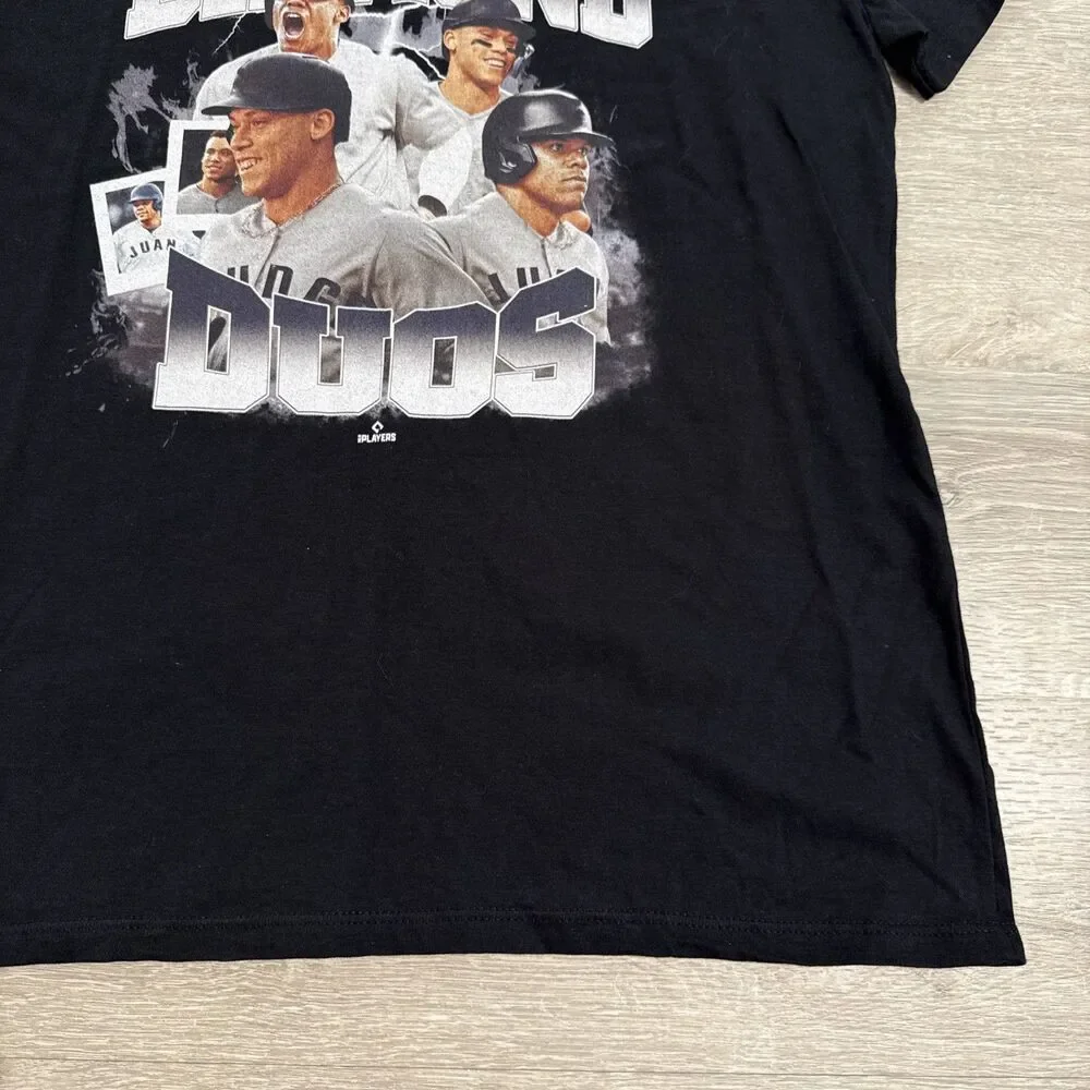 New York Yankees Shirt Aaron Judge Juan Soto Diamond Duos Women's Black Large